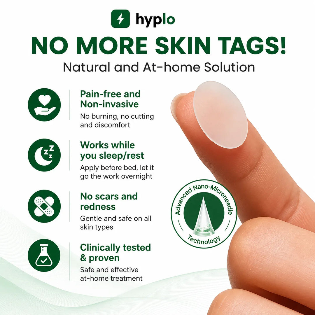 Skin Tag Remover Patches – Gentle, Painless Patches for Smoother-Looking Skin