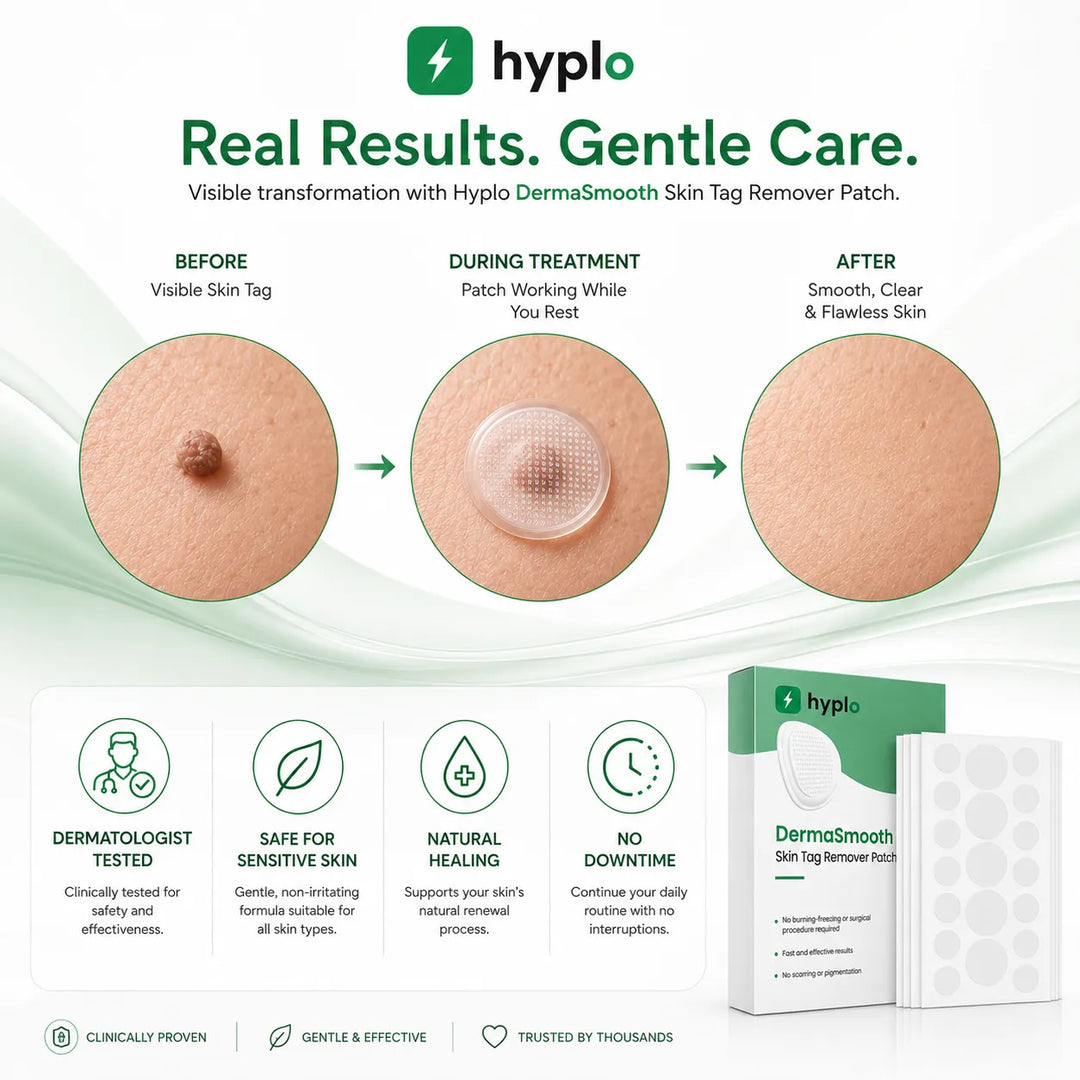 Skin Tag Remover Patches – Gentle, Painless Patches for Smoother-Looking Skin
