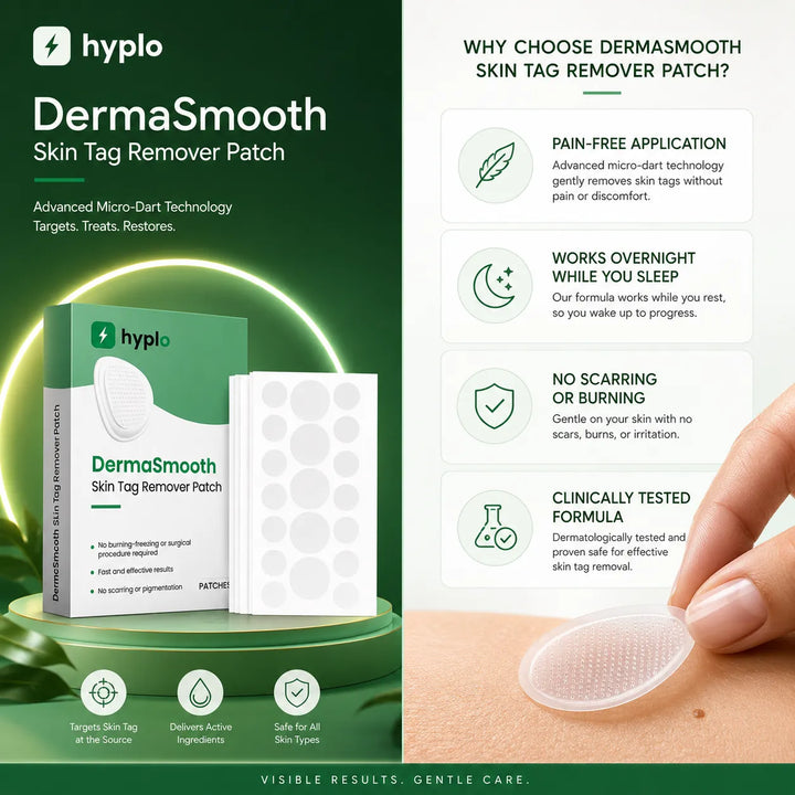 Skin Tag Remover Patches – Gentle, Painless Patches for Smoother-Looking Skin