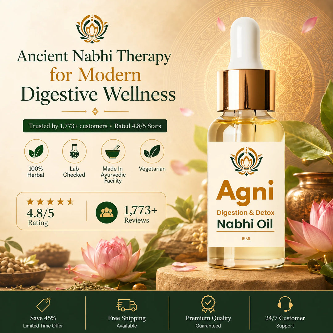Agni Digestion & Detox Nabhi Oil