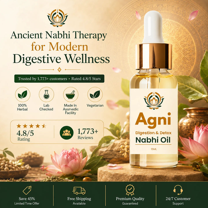 Agni Digestion & Detox Nabhi Oil