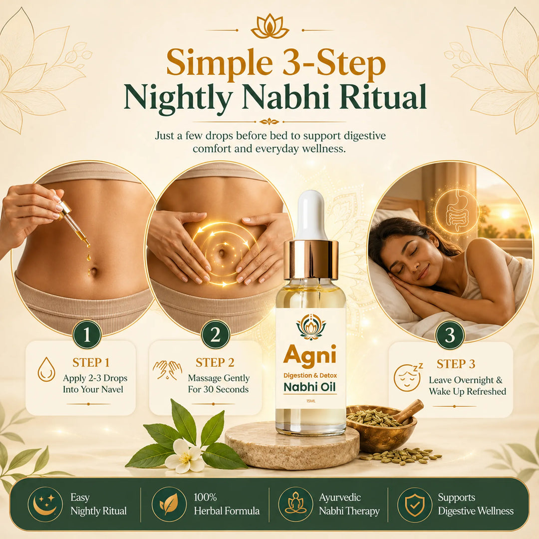 Agni Digestion & Detox Nabhi Oil