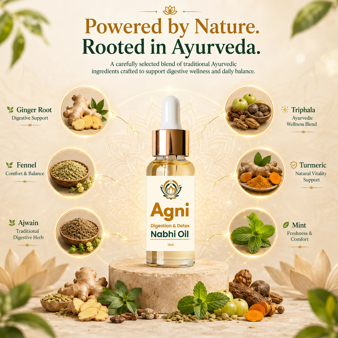 Agni Digestion & Detox Nabhi Oil