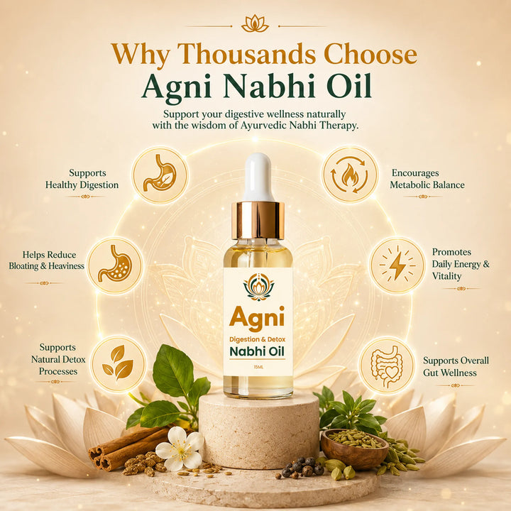 Agni Digestion & Detox Nabhi Oil